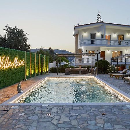 Villa Mairi - 2 Private Pools & Game Room Near Athens Саламис Экстерьер фото