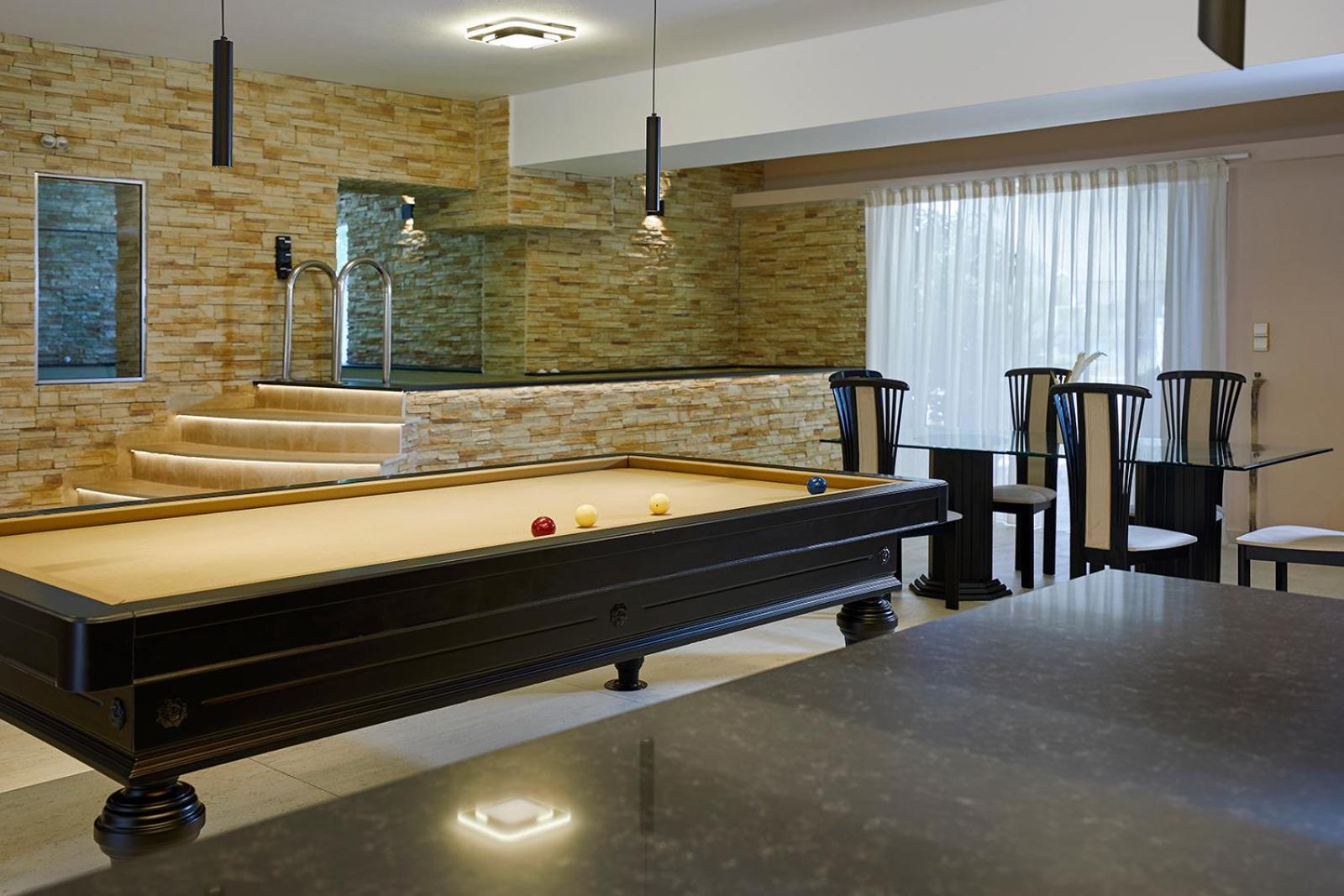Villa Mairi - 2 Private Pools & Game Room Near Athens Саламис Экстерьер фото
