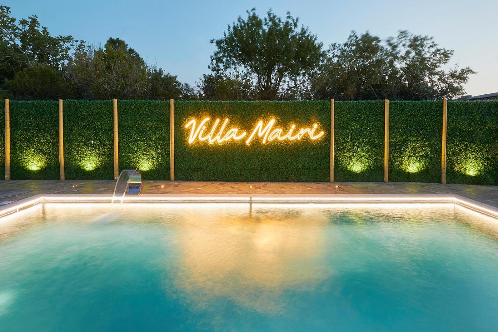 Villa Mairi - 2 Private Pools & Game Room Near Athens Саламис Экстерьер фото
